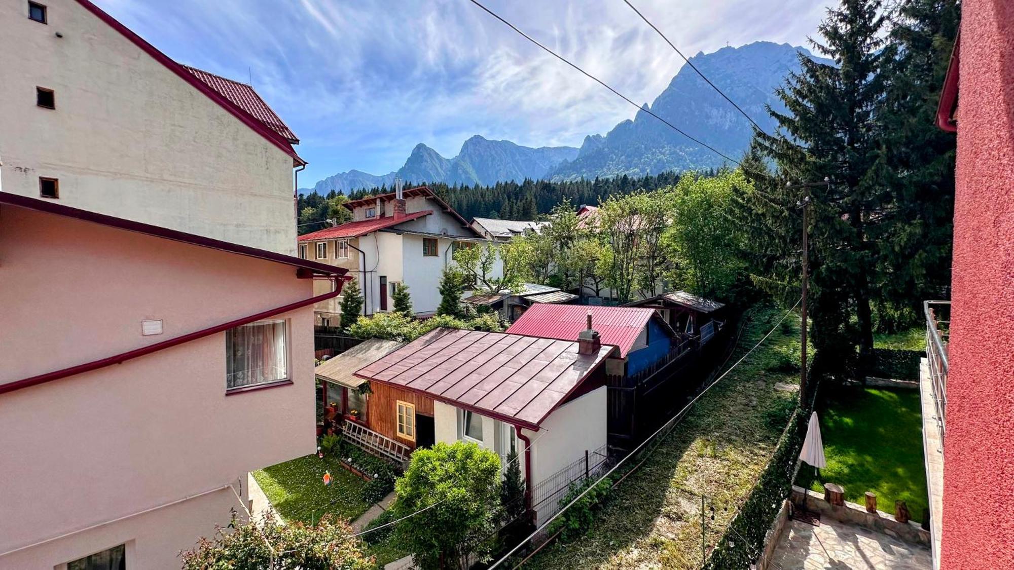 Valea Alba View - Self Check-In Hotel Busteni Bagian luar foto